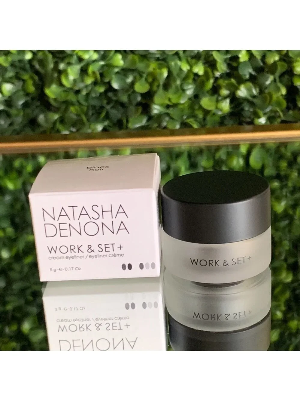 Natasha Denona BLACK Work & Set + Cream Eyeliner | NEW | BNIB | ND